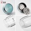 Xinuo Double Wall Borosilicate Glass Tea Mug