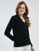 MONTE CARLO Women's V Neck Full Sleeves Cardigan