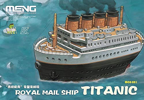 Meng Model MOE Series Royal Mail Ship Titanic Plastic Model MMOE001