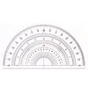 Drapas Semicircular Protractor, 15cm, Acrylic, 16-504, 180 Degrees