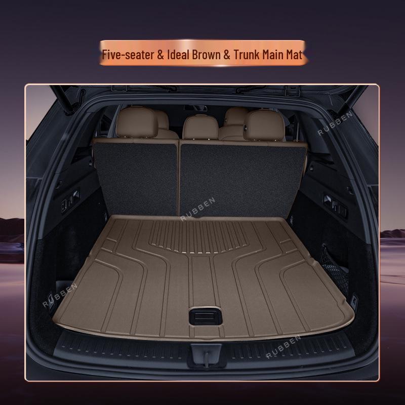 Custom Fit L6 L7 Double Layer TPE Trunk & Floor Mats - Original Car Color