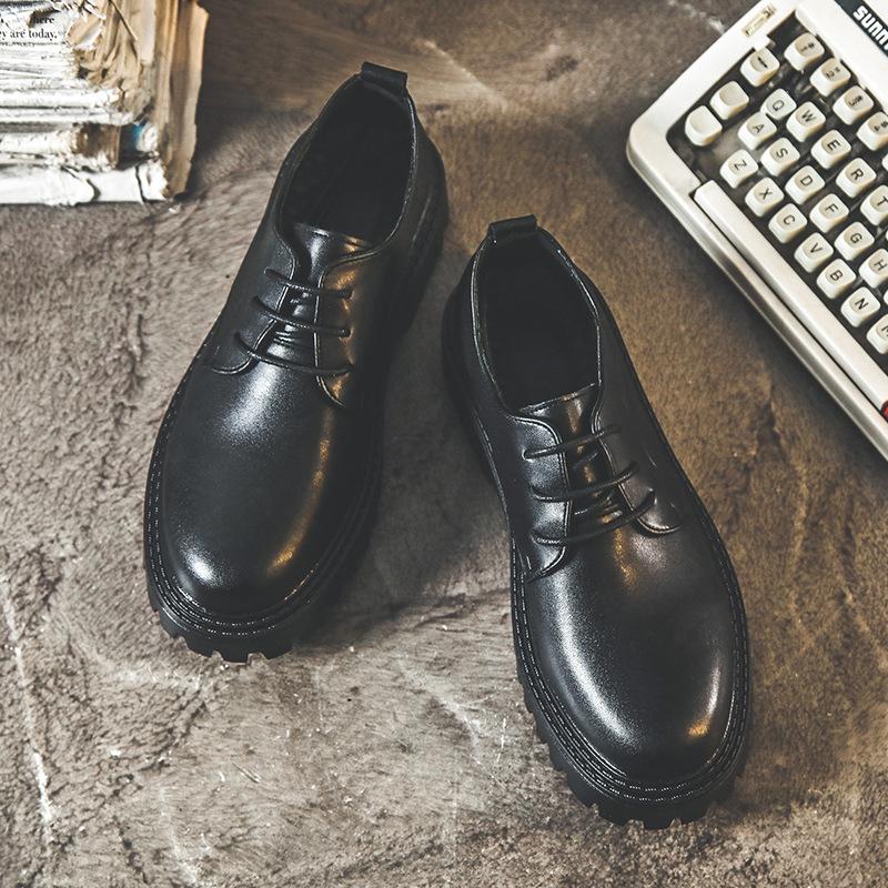 Sommer Freizeitanzug Lederschuhe Herren Businesskleid Kleine Lederschuhe Koreanische Version Trendige Britische Junge Herrenschuhe 21256-J