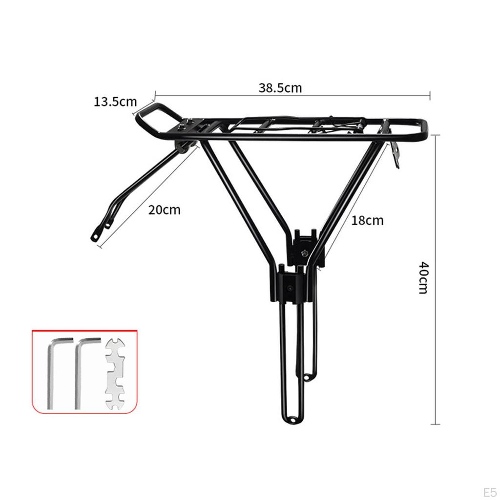 Rear Bike Rack for Commutes