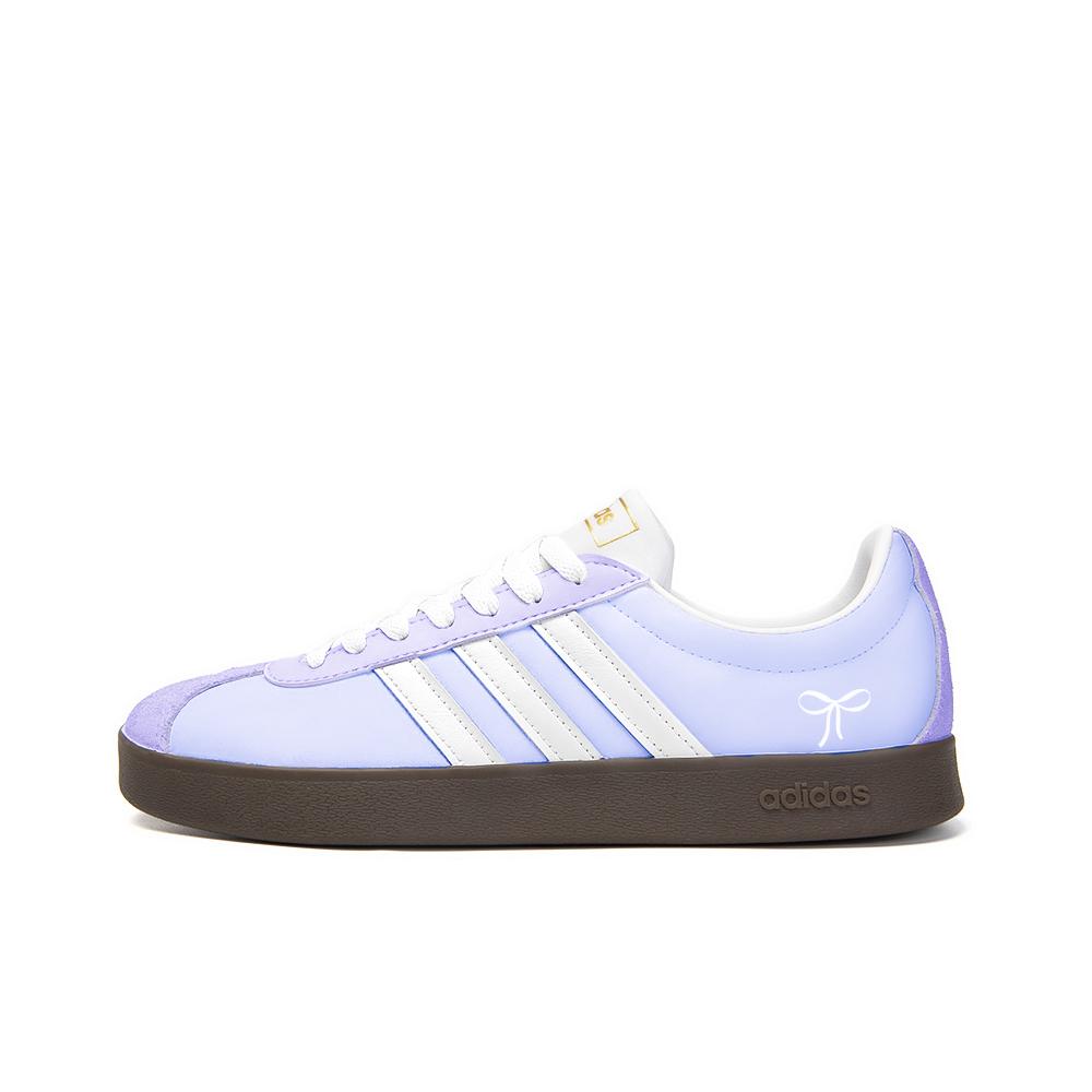 Adidas Neo VL Court 2.0 The Person I Love, Amber Slip Resistant Low top Skateboard Shoes Unisex Red White ID6015(Team189-)