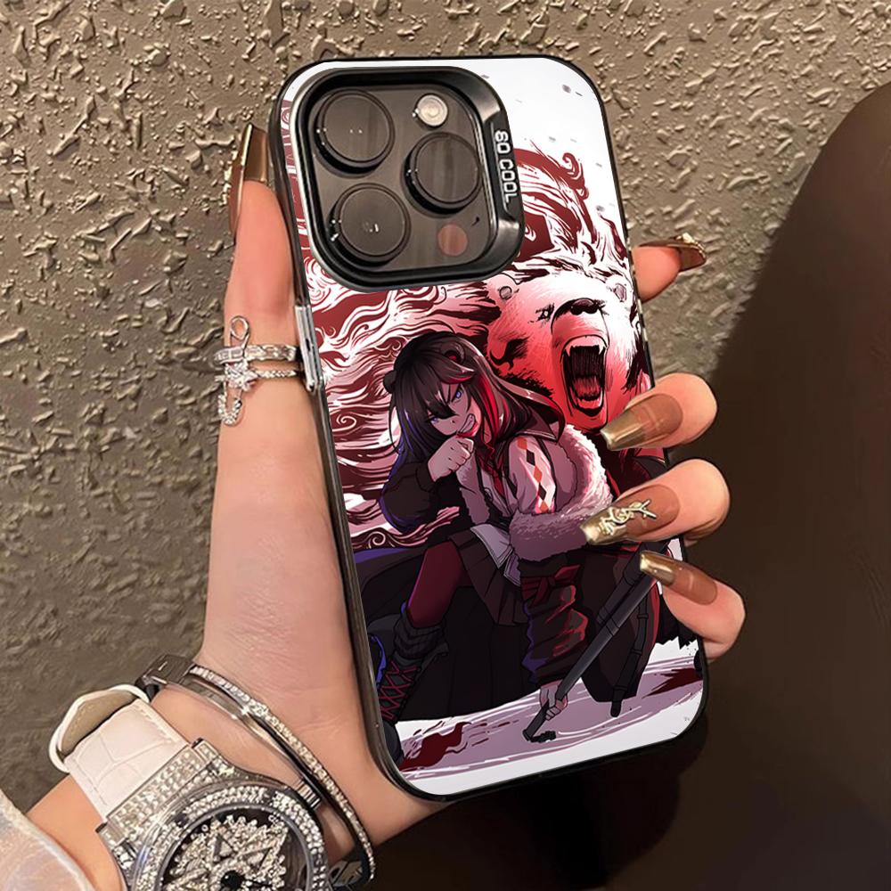 Arknights Zima Translucent Mobile Phone Case for iPhone 17 16 15 14 13 12 11 X XR XS Air Pro Max Plus Colorful Cover