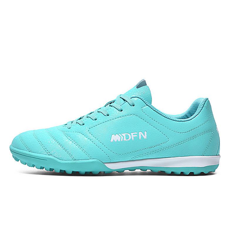 Low-top Football Shoes Tf Broken Nails Artificial Flat AG Nails Leather Feet Boys and Girls Children and Adolescents Students Training Shoes