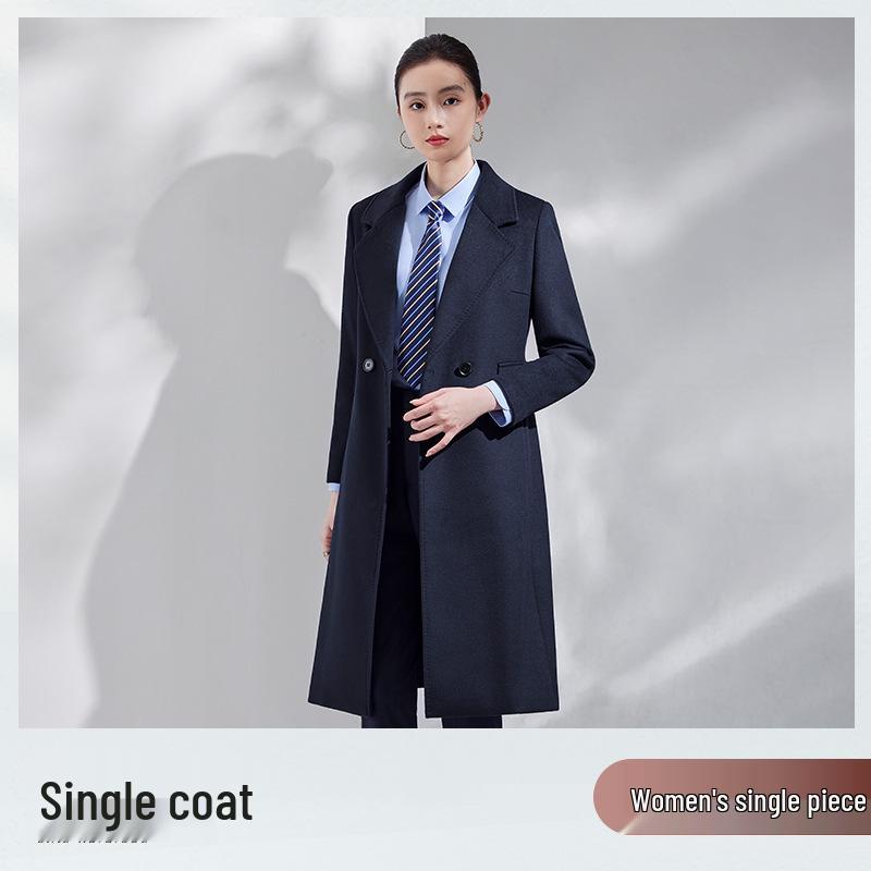

Unisex Wool Blend Manager s Coat for Hotel Professionals XL