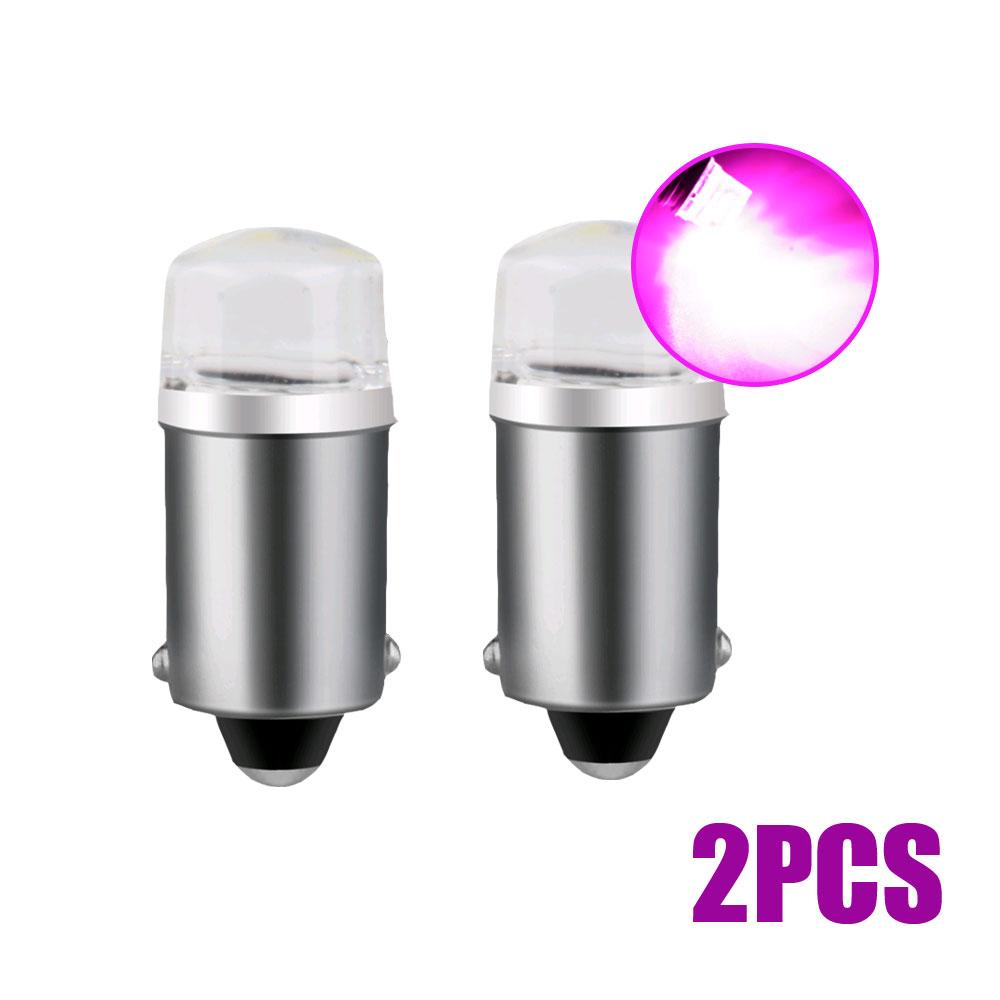 

2 шт. BA9S T4W светодиодная лампа T2W T3W H5W автомобильная лампочка 2 светодиода 2835 SMD 12913 12910 12929 светодиодная лампа указателя поворота номерного знака лампа постоянного тока 12 В розовый
