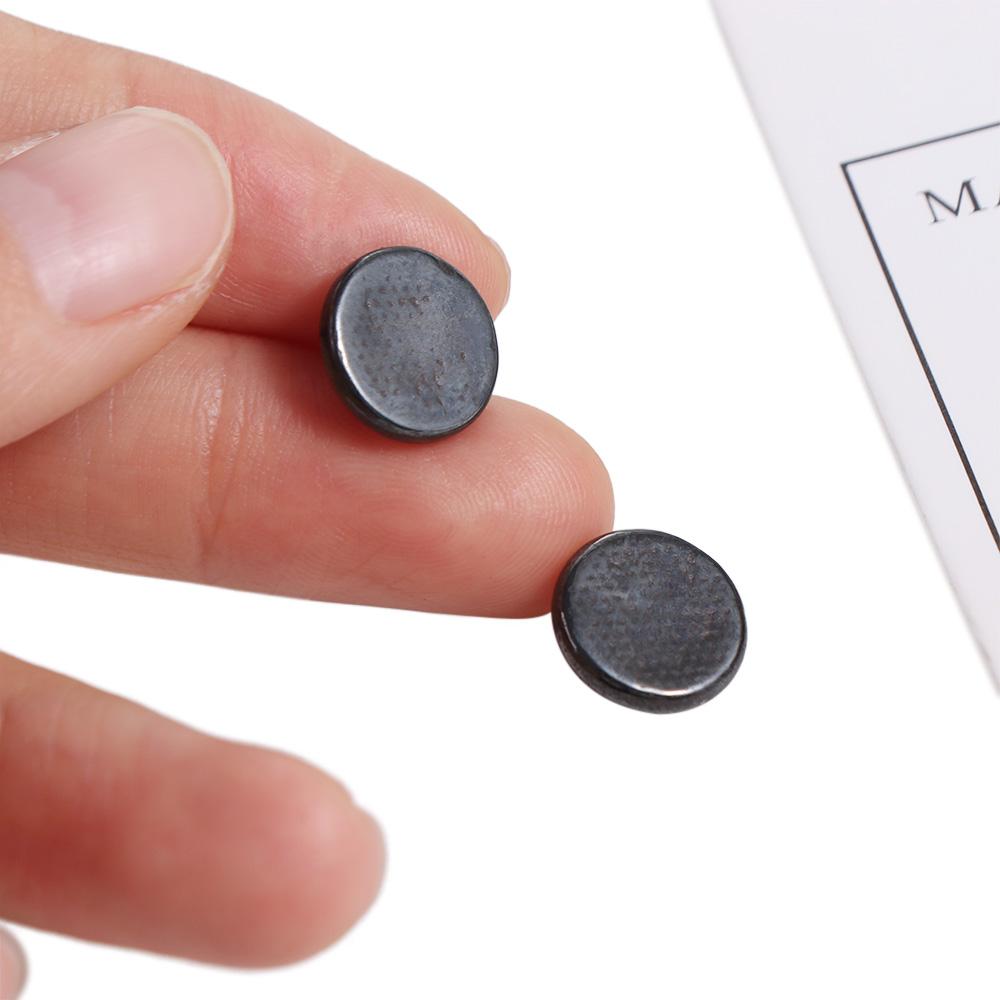 Simplicity Earless Piercing Geto Suguru Cosplay Ear Clips Black Magnetic Earrings Unisex