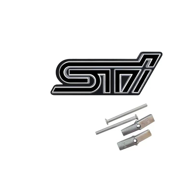 3D Metal for Subaru STI Emblem Legacy Impreza XV BRZ Forester WRX Ascent Levorg Car Front Grille Logo Badge Sticker Decoration bb1