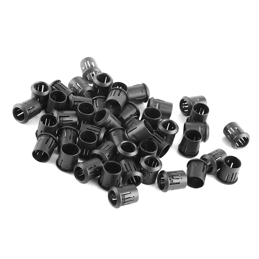 50PCS Durable 8/10mm Diode Holder Black Nylon Material Lamp Light Bulb Holder Low Voltage LED