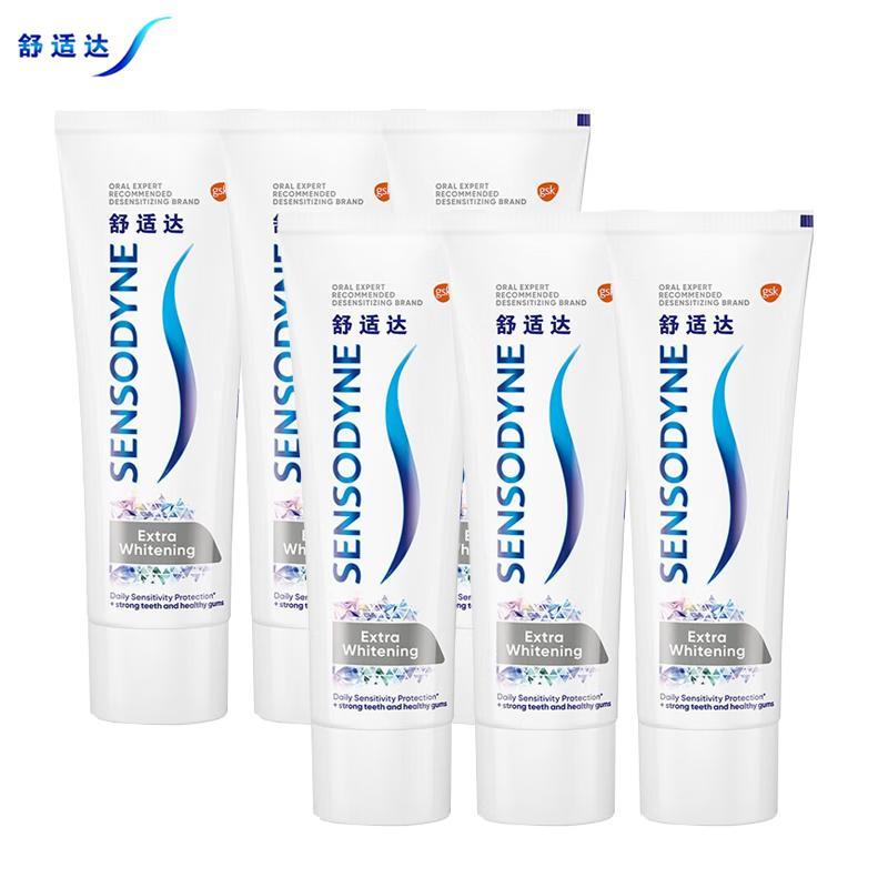 Sensodyne Whitening & Anti-Sensitivity Toothpaste 6 x 180g Pack