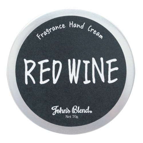 John's Blend Hand Cream with Moisturizing Ingredients, OZ-JOD-1-3 Red Wine, 70g (x 1)