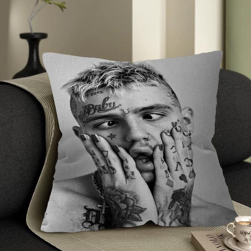 Lil Peep Pillow Gift Home Office Decoration Pillow Bedroom Sofa Car Cushion CoverPillow Case