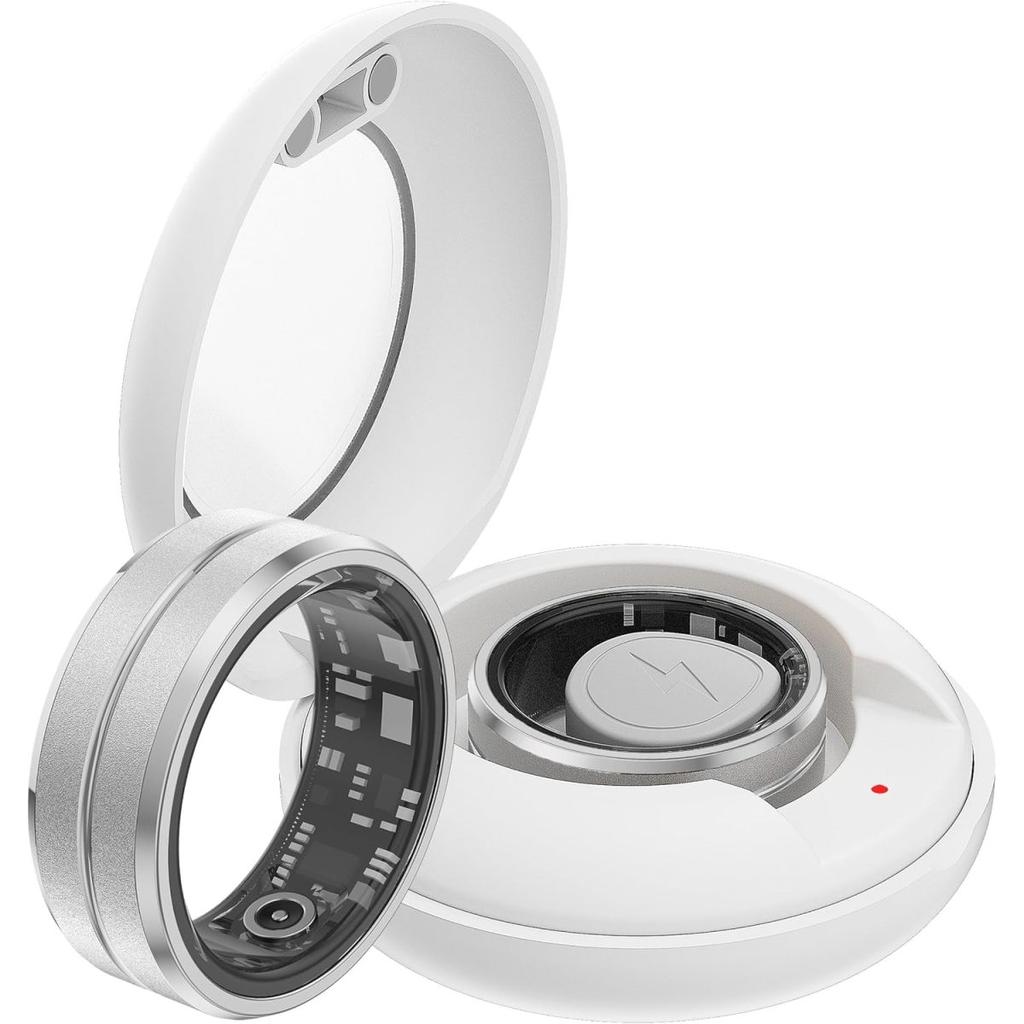 Smart Ring Fitness Tracker Gesundheitsringe Pulsmesser Schlafring Schrittzähler Kalorien Schrittzähler Wasserdichter Fitnessring