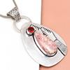 Quartz Pendant Smoky Silver Sterling  Jewelry Gemstone Natural Handmade