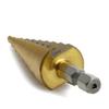 4-20mm HSS Titanium Coated Step Drill Bit Drilling Power Tool Metal High Speed Steel Wood Hole Cutter Step Cone Drill