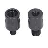 2PCS Thread Drill Bit Converters M10 to M14 and M10 to M14 Thread Shaft Converter Tool for Hole Opener Angle Grinder