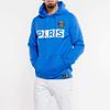 Jordan Paris Saint-Germain Letter Print Pullover Hoodie Men Hoodies Dark-Blue BQ8350-480