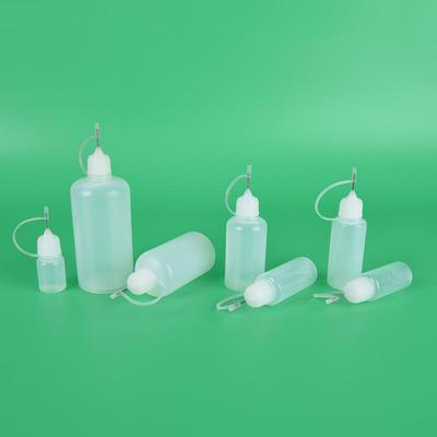 1Pc 5-100Ml Empty Plastic Squeezable Liquid Dropper Bottles Needle Tip