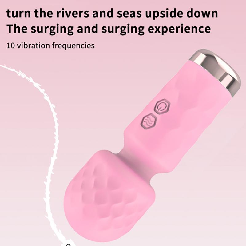 Mini Vibrator Sex Toys Personal Bodymassager Rechargeable Silent Strong Shock Female Macturhator