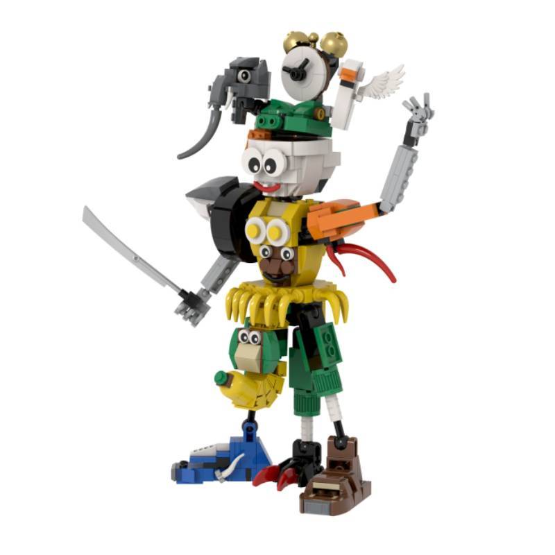 Garten Of Banban Italian Brainrot Al The Amazing Digital Circusbuilding Block Toy With Diy Assembly For Kids Entertainment