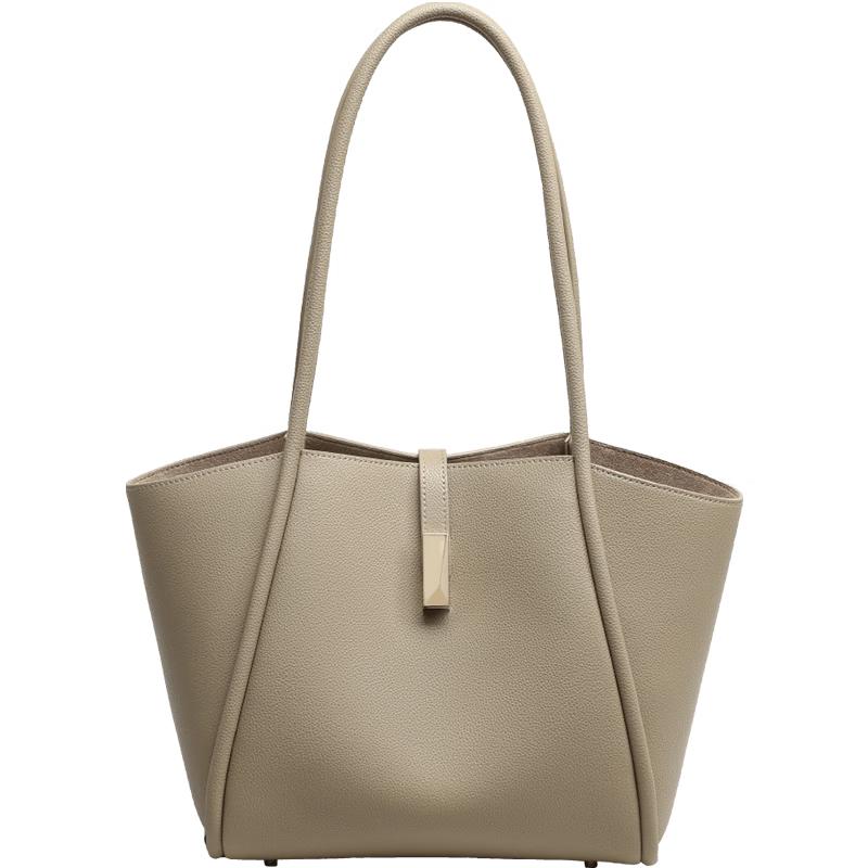 Viney Leather Tote Shoulder Bag for Women