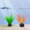 Artificial Aquarium Decorative Pvc Aquatic Plants Simulation Water Weeds Ornament Fish Tank Grass Flower Decoration Accessories