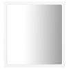 VidaXL LED Bathroom Mirror White 40x8.5x37 Cm Acrylic 804908