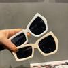 Pie Young, The Same Style, Super Hot Wind, Raised Eyebrows, Funny Personality, Irregular Sunglasses, Women'S Size Eye Glasses