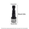 8mm Non-Magnetic Hex Socket Bit, Dovetail Screw Socket, Colored Steel Tile Tail Drill Screw
