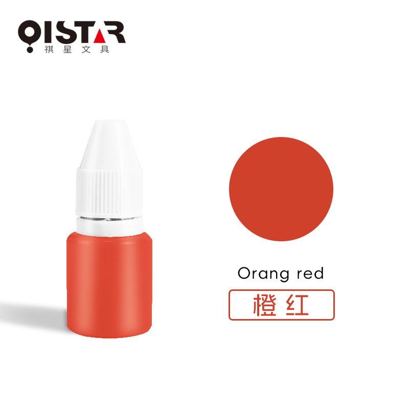 5ml Color Photosensitive Ink Quick-drying Easy Clean Anti-fading for Office Stamps DIY Handbook Invitations Art Education