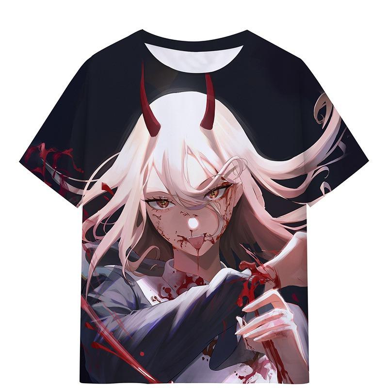 Sexy Anime Mädchen 3D-Druck T-Shirt Tops Herren Damen Mode Sport Übergröße Tops T-Shirts Sexy Mädchen Sommer T-Shirt Kinderbekleidung