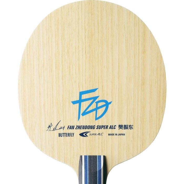 Butterfly Racchetta da Ping Pong Fan Zhendong SUPER ALC-FL, Shakehand Offensivo, 37241, 157x150mm (Regolare), FL (Bagliore)