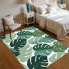 Tropical Plant Palm Leaf Monstera Print Pattern Floor Mat Kitchen Bathroom Carpet Room Entrance Home Decor Door Rug Boho Nordic