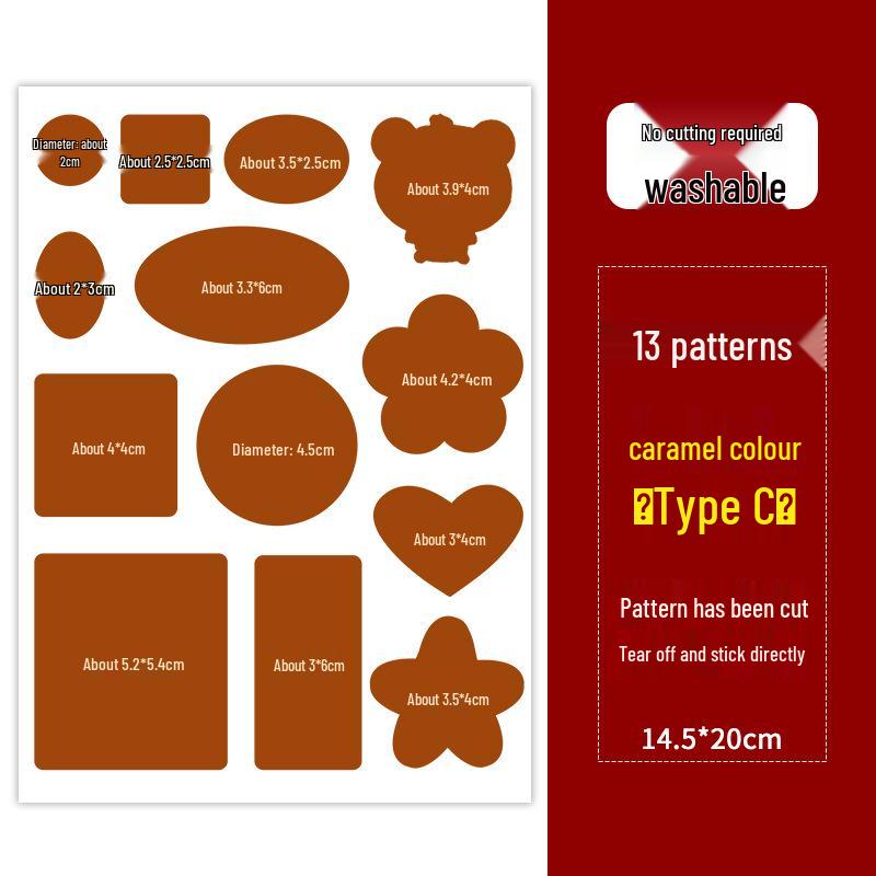 16-Color Self-Adhesive Seamless Repair Patch for Clothes and Jackets