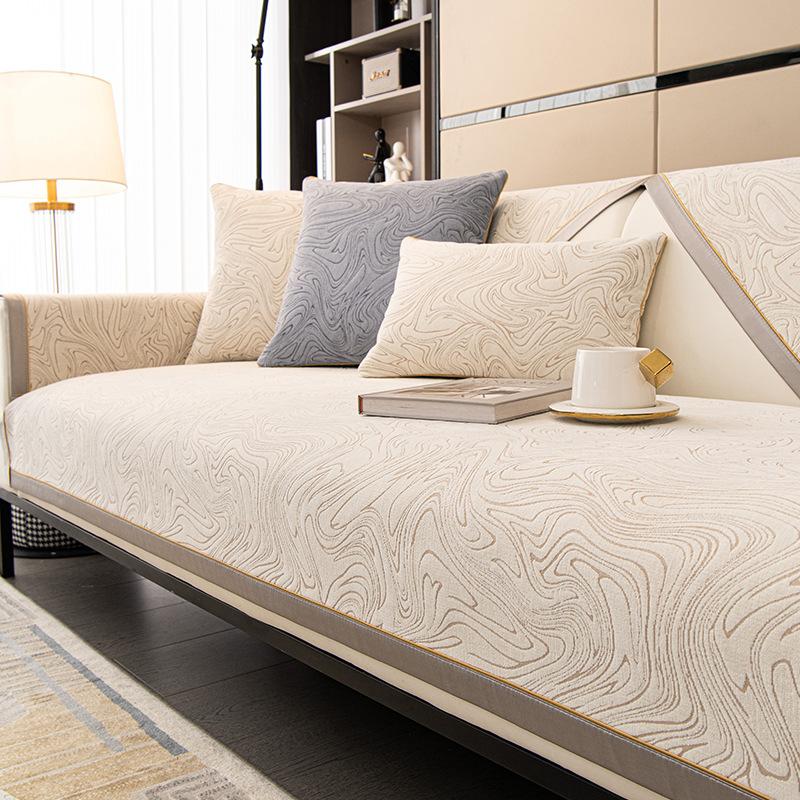 Sofa Cushion Chenille Four Seasons Universal Sofa Towel Full Covered Cover Cloth Advanced Non-Slip Sofa Slipcover All-Inclusive