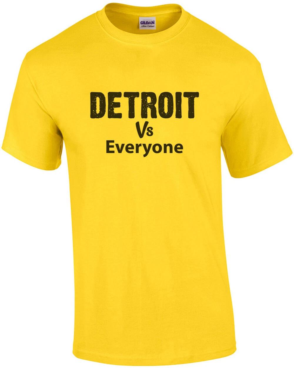 Detroit Vs. Everyone - Michigan T-Shirt 3XL