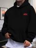 American Vintage Hooded Sweatshirt Trendy Unique Design Solid Color Versatile Outerwearjpg Hooded Sweatshirt Breathable Crew Neck
