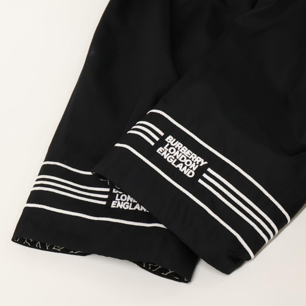 Burberry TB Monogram Reversible Soutien Collar Coat Coat 50 blackUsed