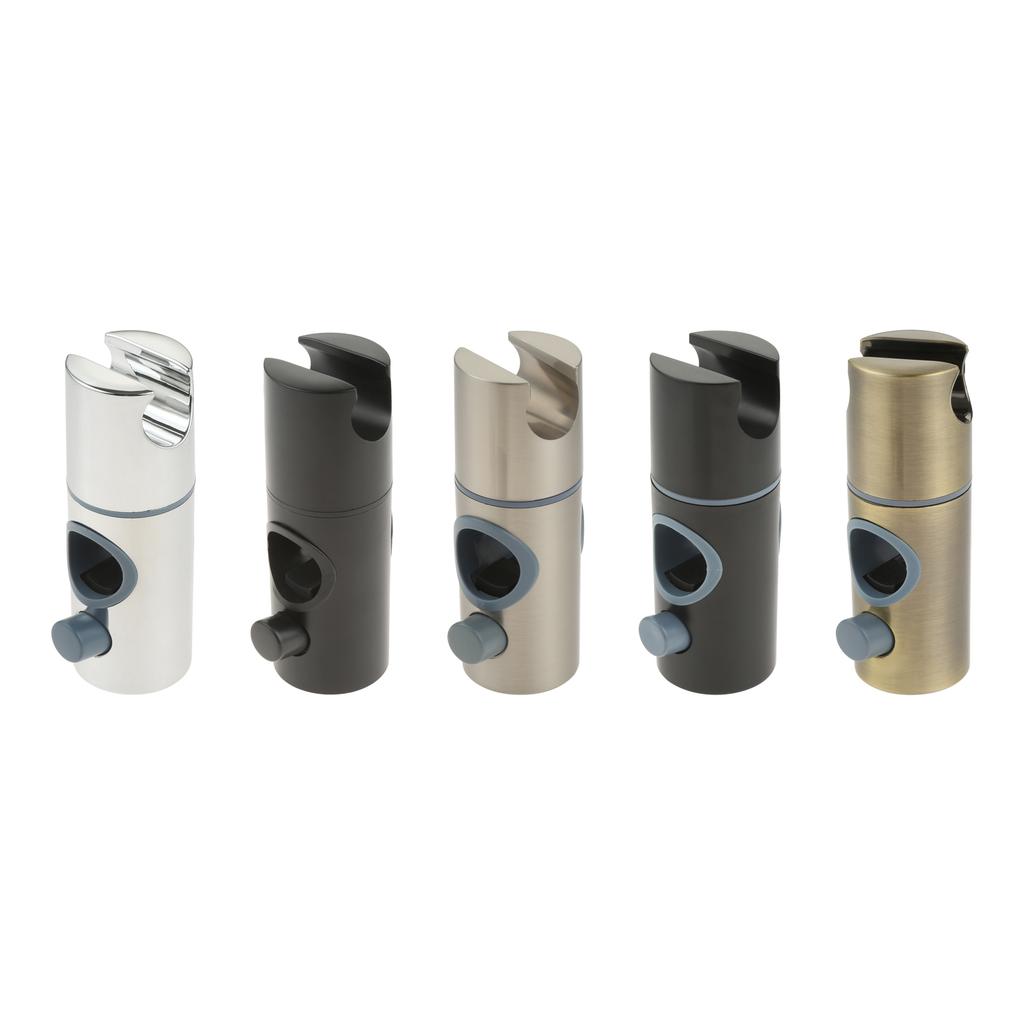5 Colors ABS Replacement Shower Rail Head Holder Adjustable Shower Clip Bracket I11x3.8cm Shower Head Slider Bathroom Products