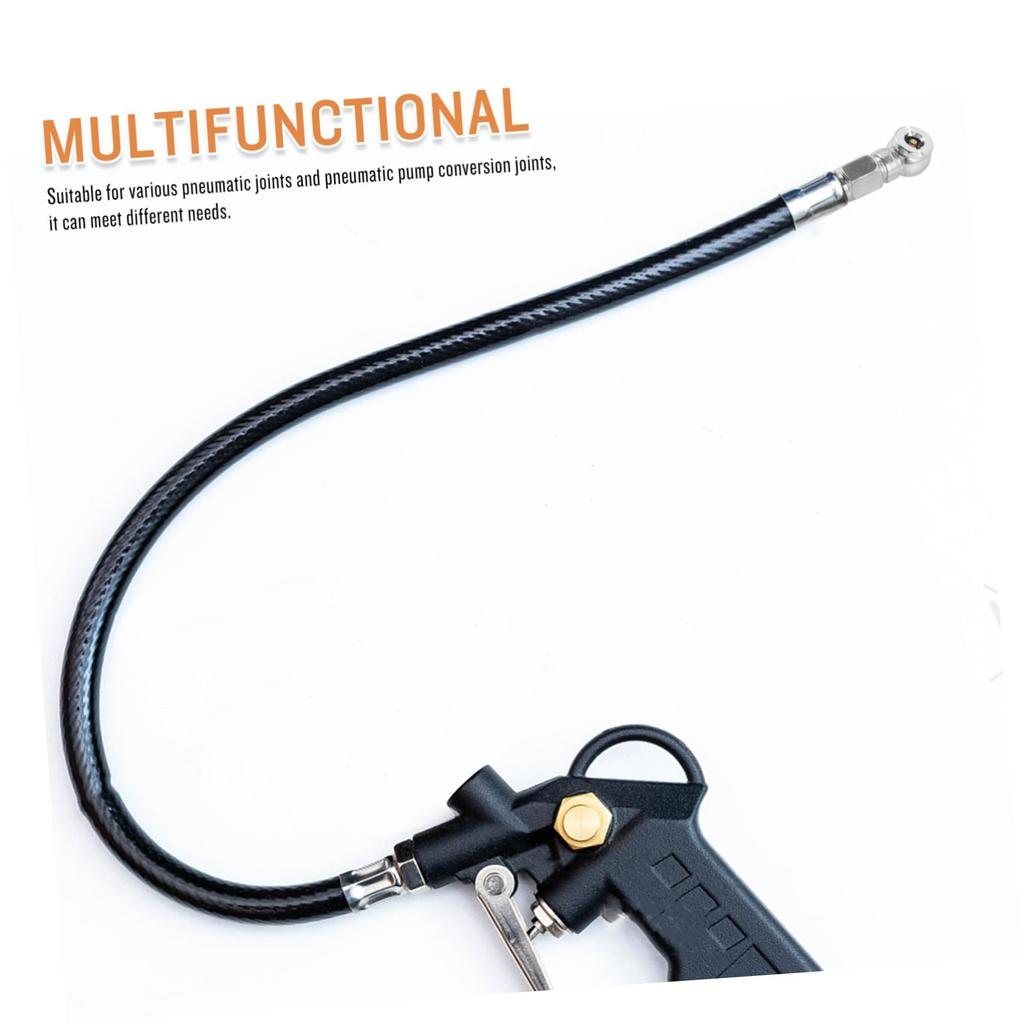 TOBBOMEY Durable Air Chuck Nozzle, Compatible with Air Compressors, Air Chuck Nozzle for Cars,