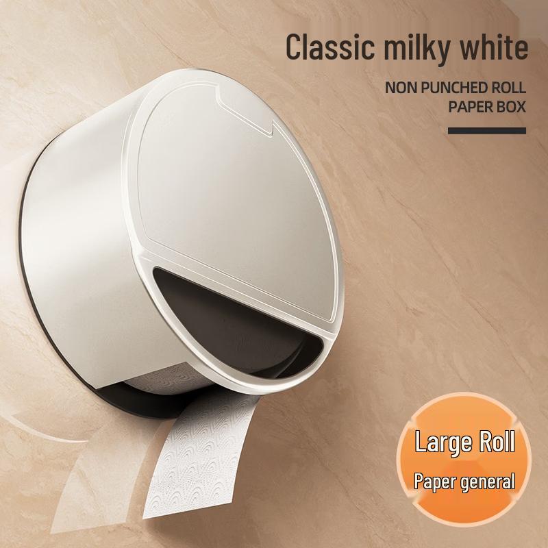 Cmaos Wall-Mounted Large Toilet Paper Holder
