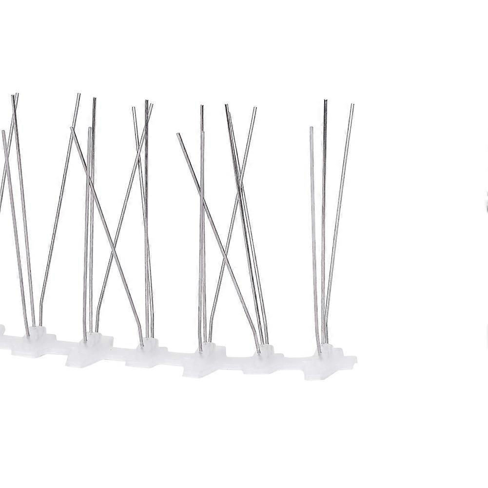 5 Stück 50x11x9cm Edelstahl Vogelabwehrspikes Outdoor Vogelabwehr Garten Dach Zubehör