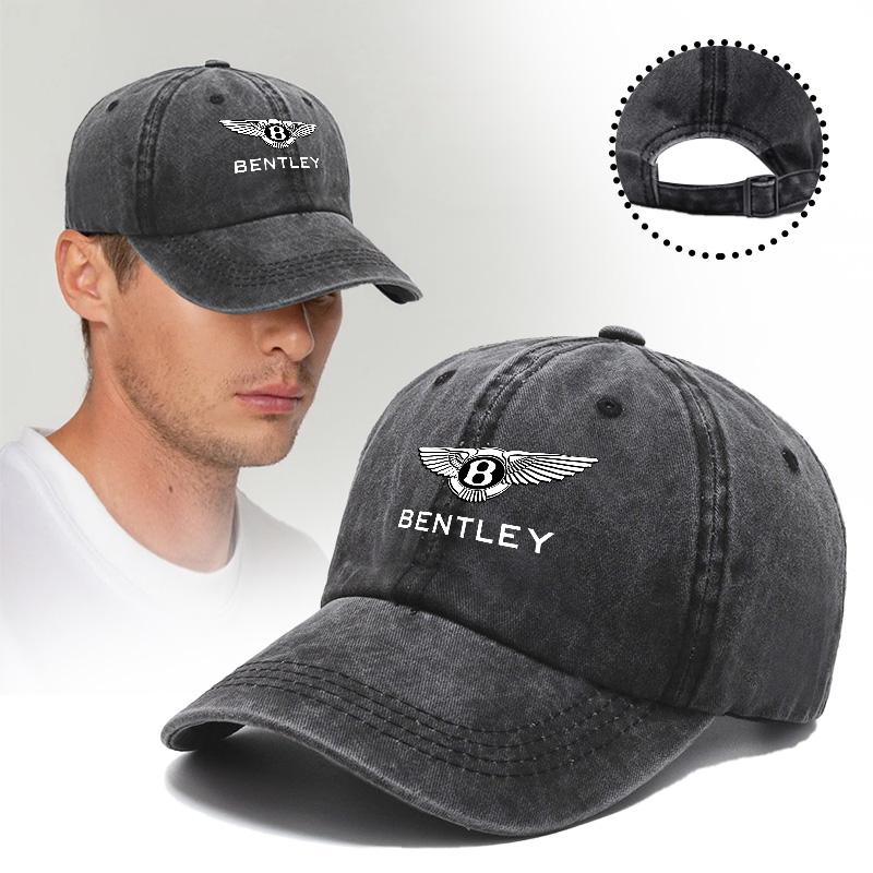 Verstellbare Bentley Logo Baseballkappe Outdoor Sport Freizeitkappe Für Bentley Continental GT MULLINER Bentayga Flying Hurtling Spur