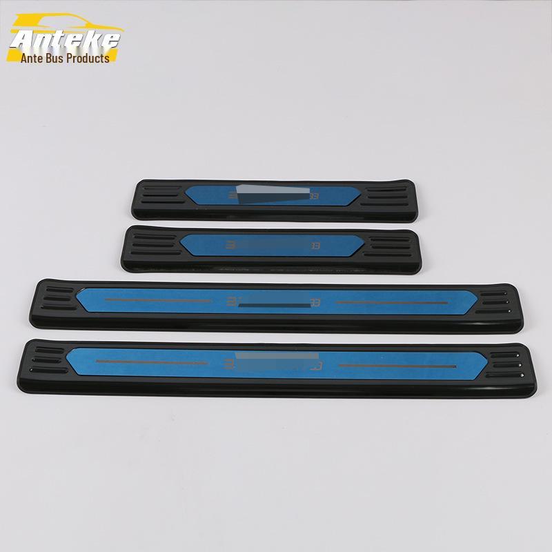 Fits 19 Bestune T33 models: Sill Strip Trim, Bumper Trunk Welcome Pedal, Decorative Bright Sticker.