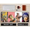 JOJO Kujo Jotaro Anime Non-Slip Mouse Pad - Large 30x80CM Keyboard Mat