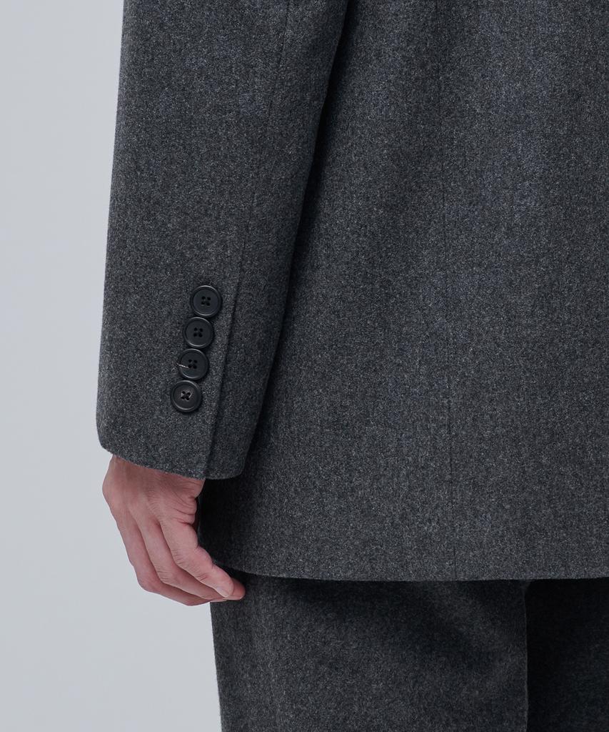 Musinsa Standard Wool Flannel Oversized Blazer [Medium Grey]