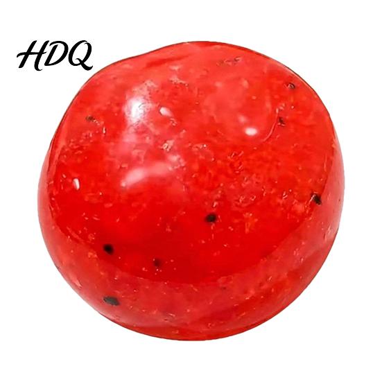 Decompression Squeeze Balls Watermelon Squishy Toy Fidget Moldable Sensory Realistic Cute Fruit Shaped Stress Ball Soft Relief Toy for Office