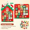 Parent-child Interactive Countdown Calendar Handmade Christmas Tree Shape Decor  Christmas Party
